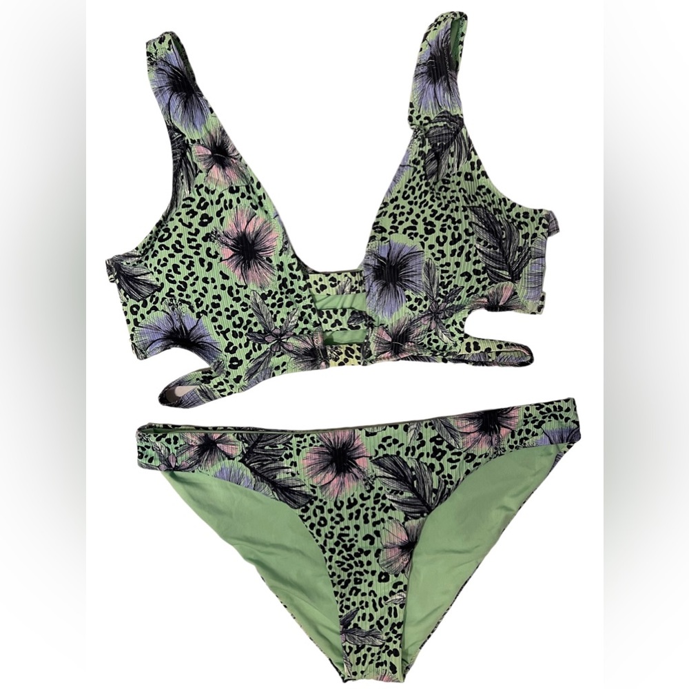 TiNiBiKiNi Swimwear Leopard and Floral print